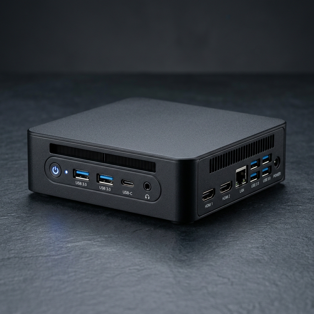 Mini PC Computador Intel N100 16GB RAM DDR5 512GB SSD Windows 11 Pro